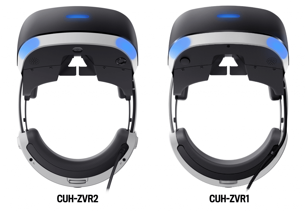 PlayStation VR Headset Comparison - Old vs New - PlayStation Universe
